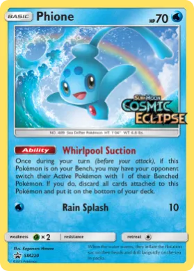 Phione (PR-SM SM220) SM Black Star Promos