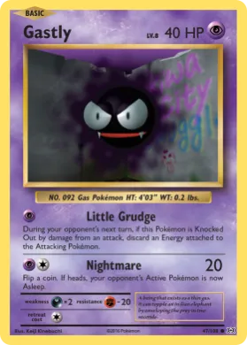 Gastly (EVO 47) Evolutions