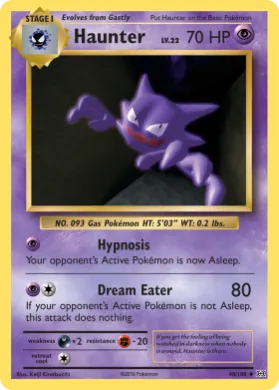 Haunter (EVO 48) Evolutions