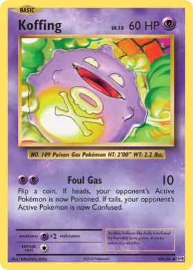 Koffing (EVO 50) Evolutions