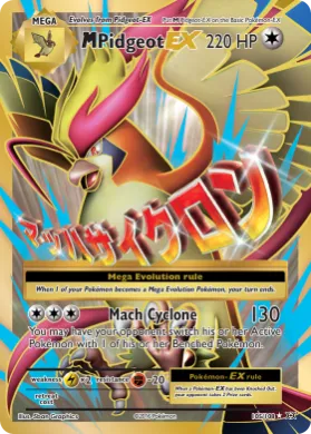 M Pidgeot-EX (EVO 105) Evolutions