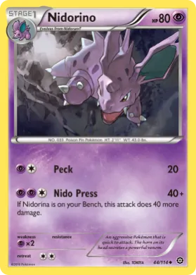 Nidorino (STS 44) Steam Siege