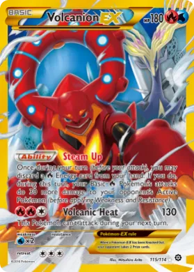 Volcanion-EX (STS 115) Steam Siege