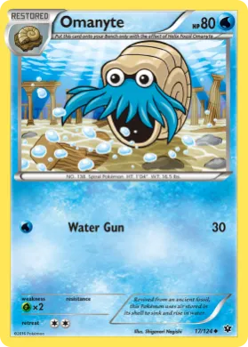 Omanyte (FCO 17) Fates Collide