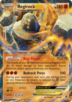 Regirock-EX (FCO 43) Fates Collide