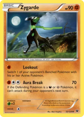 Zygarde (FCO 52) Fates Collide