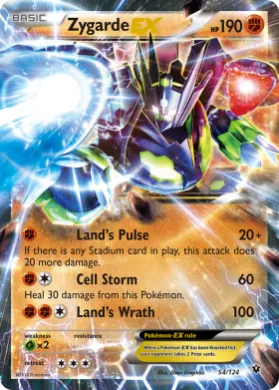 Zygarde-EX (FCO 54) Fates Collide