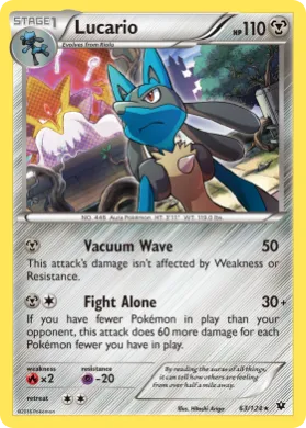 Lucario (FCO 63) Fates Collide