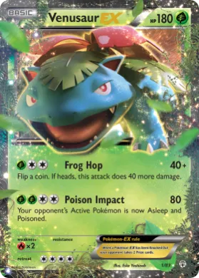 Venusaur-EX (GEN 1) Generations