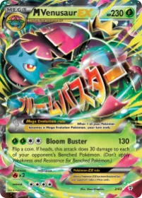 M Venusaur-EX (GEN 2) Generations