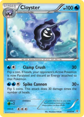 Cloyster (GEN 20) Generations