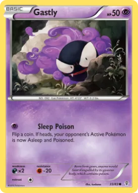 Gastly (GEN 33) Generations