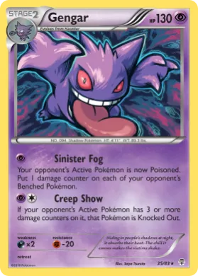 Gengar (GEN 35) Generations