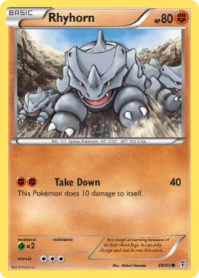Rhyhorn (GEN 49) Generations