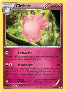 Clefable (GEN 51) Generations