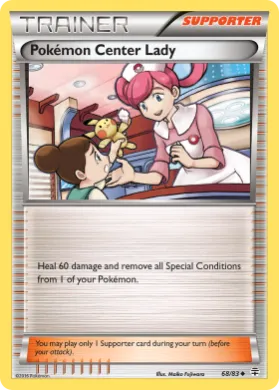 Pokémon Center Lady (GEN 68) Generations