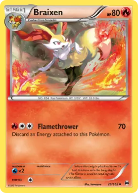 Braixen (BKT 26) BREAKthrough