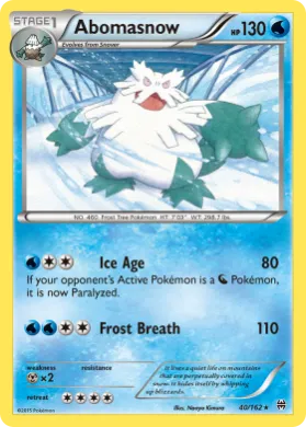 Abomasnow (BKT 40) BREAKthrough