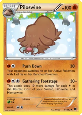 Piloswine (BKT 81) BREAKthrough
