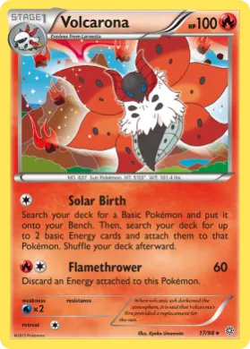 Volcarona (AOR 17) Ancient Origins