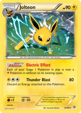 Jolteon (AOR 26) Ancient Origins