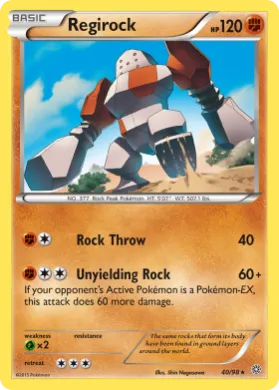 Regirock (AOR 40) Ancient Origins