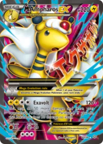 M Ampharos-EX (AOR 88) Ancient Origins