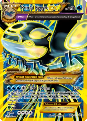 Primal Kyogre-EX (AOR 96) Ancient Origins