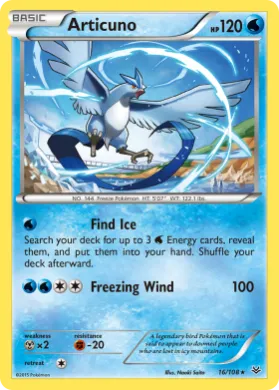 Articuno (ROS 16) Roaring Skies