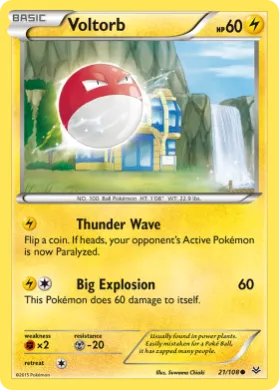 Voltorb (ROS 21) Roaring Skies