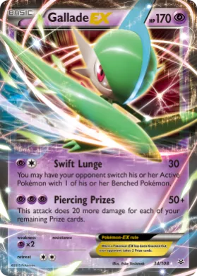 Gallade-EX (ROS 34) Roaring Skies