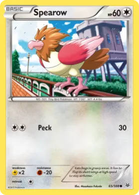 Spearow (ROS 65) Roaring Skies