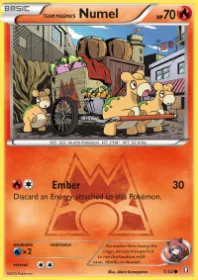 Team Magma's Numel (DCR 1) Double Crisis