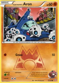 Team Magma's Aron (DCR 12) Double Crisis