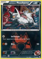 Team Magma's Poochyena (DCR 17) Double Crisis