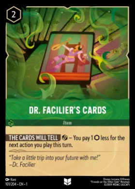 Dr. Facilier's Cards (1TFC 101) The First Chapter