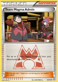 Team Magma Admin (DCR 29) Double Crisis