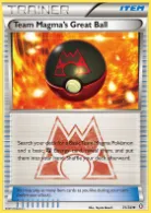 Team Magma's Great Ball (DCR 31) Double Crisis