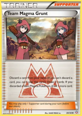 Team Magma Grunt (DCR 30) Double Crisis