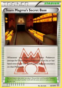 Team Magma's Secret Base (DCR 32) Double Crisis