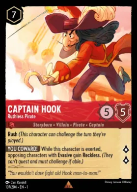 Captain Hook (1TFC 107) The First Chapter