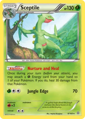 Sceptile (PRC 8) Primal Clash