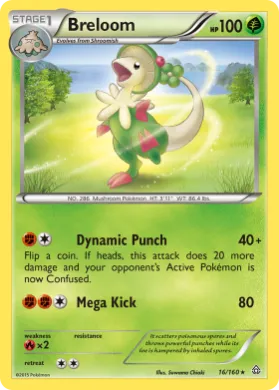 Breloom (PRC 16) Primal Clash
