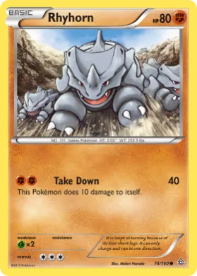 Rhyhorn (PRC 74) Primal Clash