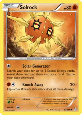 Solrock (PRC 83) Primal Clash