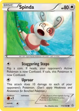 Spinda (PRC 115) Primal Clash