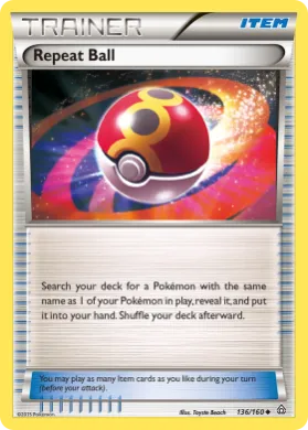 Repeat Ball (PRC 136) Primal Clash