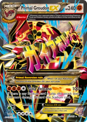 Primal Groudon-EX (PRC 151) Primal Clash