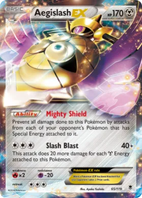 Aegislash-EX (PHF 65) Phantom Forces