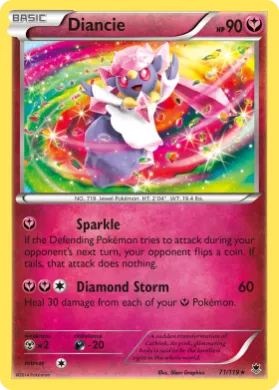 Diancie (PHF 71) Phantom Forces